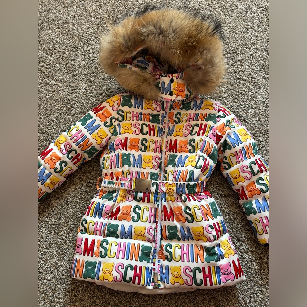 Moschino girls winter jacket